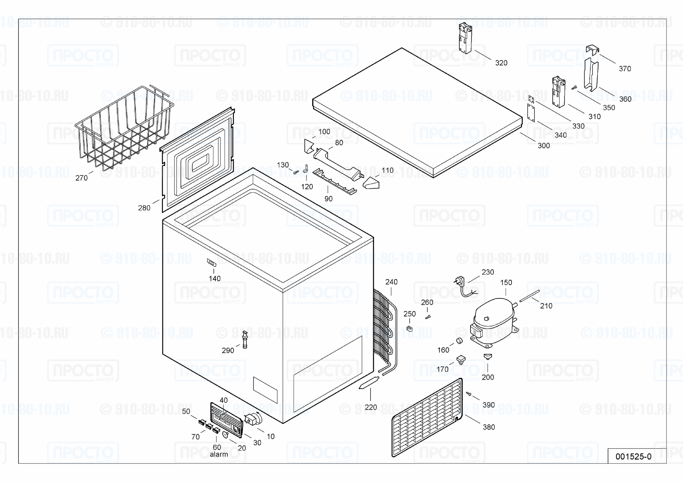 Взрыв-схема холодильника Liebherr GT 2102-3 A
