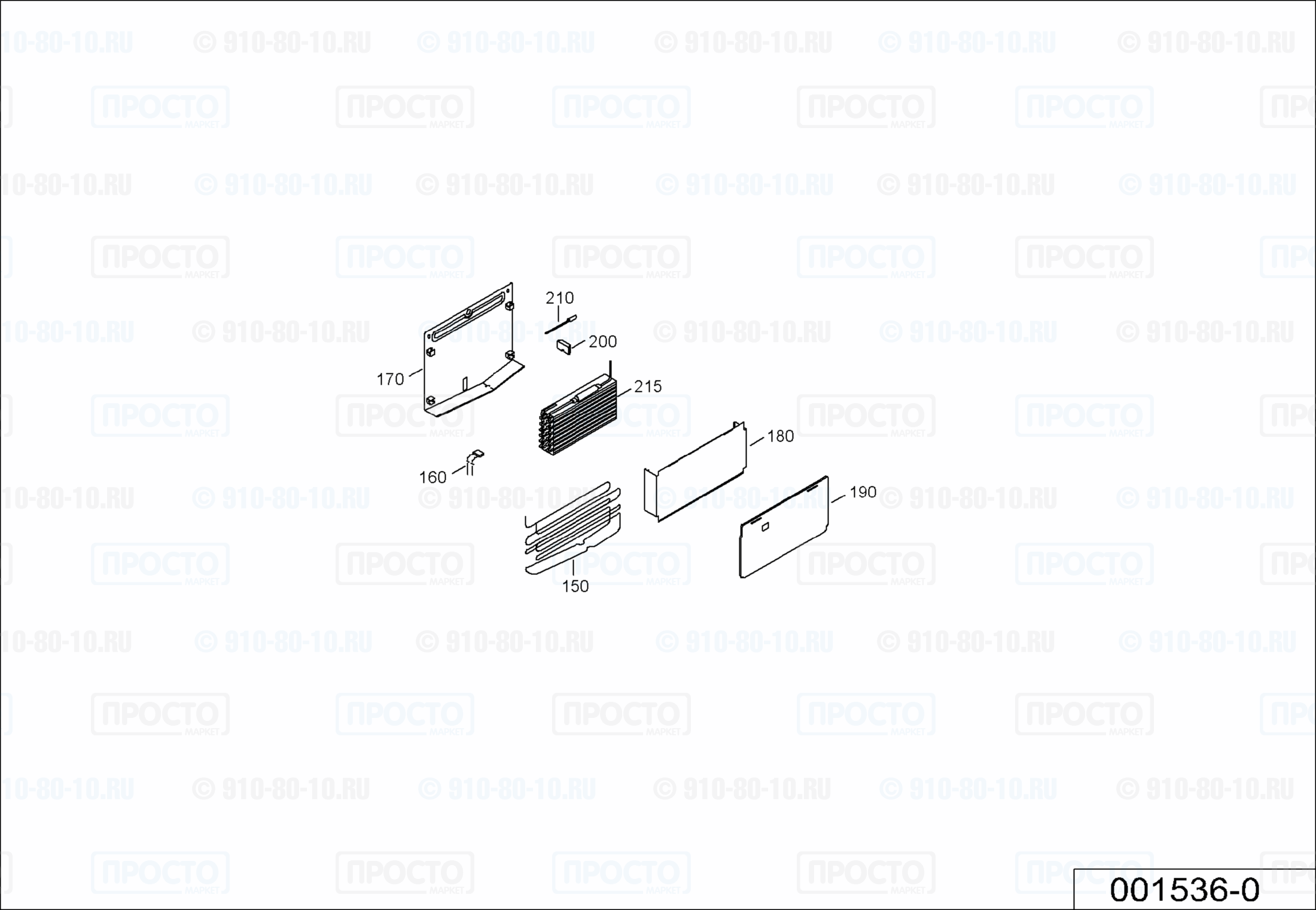 Взрыв-схема холодильника Liebherr GN 1013-20B