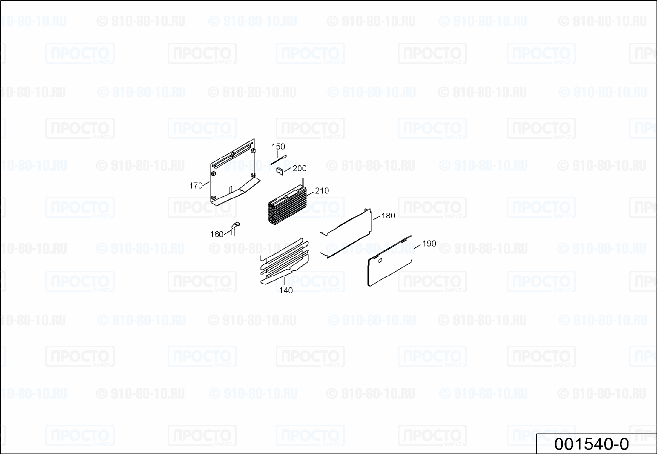 Взрыв-схема холодильника Liebherr BP 1023-20