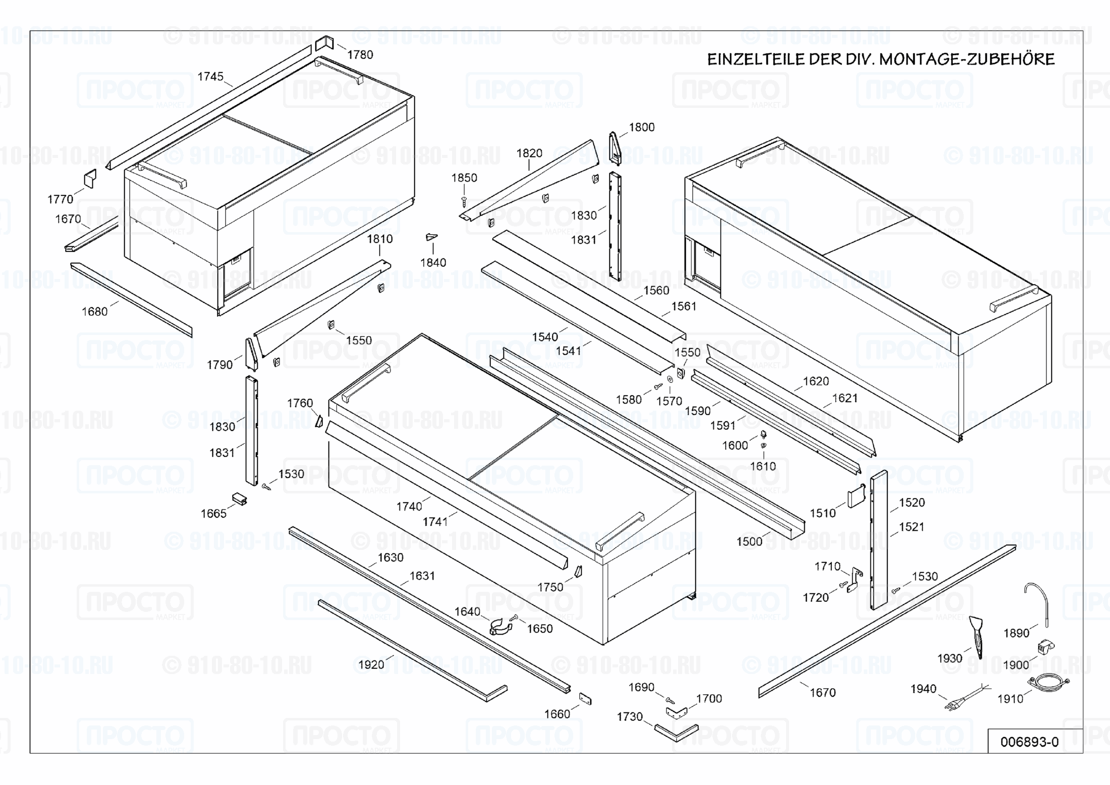 Взрыв-схема холодильника Liebherr STm 1172-40E