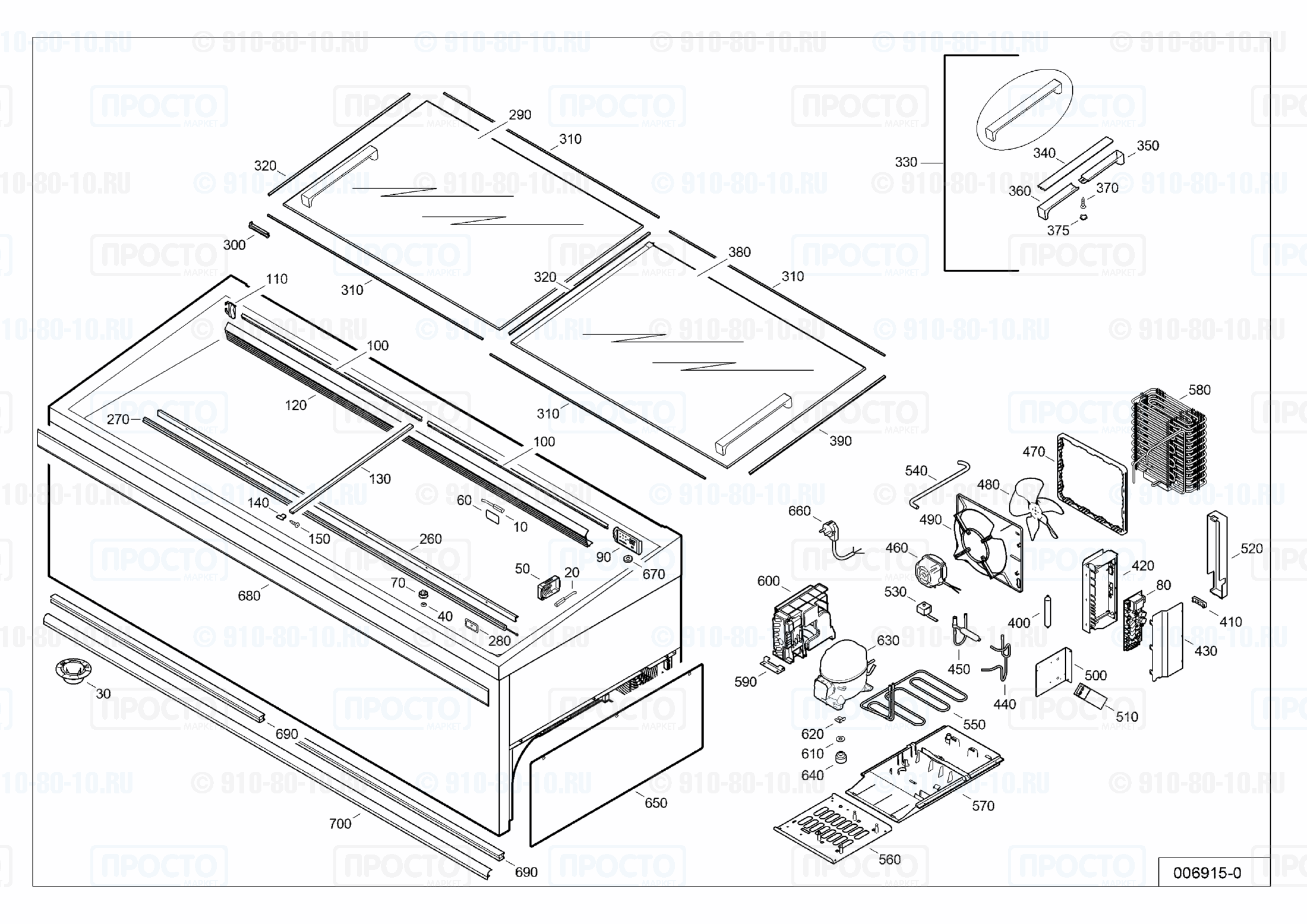 Взрыв-схема запчастей холодильника Liebherr STm 1172-40A